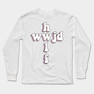 wwjd x hwlf Long Sleeve T-Shirt